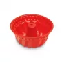 GUARDINI kūkas forma silikona Juliette Ø 22 x 10,7 cm sarkana