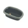 STEFANPLAST kaķu tualete Sprint 20 58x39x17 cm pelēka/zaļa