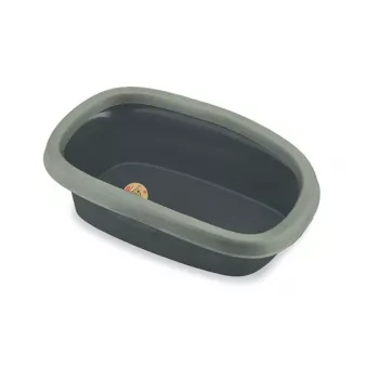STEFANPLAST kaķu tualete Sprint 20 58x39x17 cm pelēka/zaļa