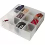 ORDINETT Organizer L 30,5x30,5x10cm Top Class caurspīdīga uzglabāšanas kaste