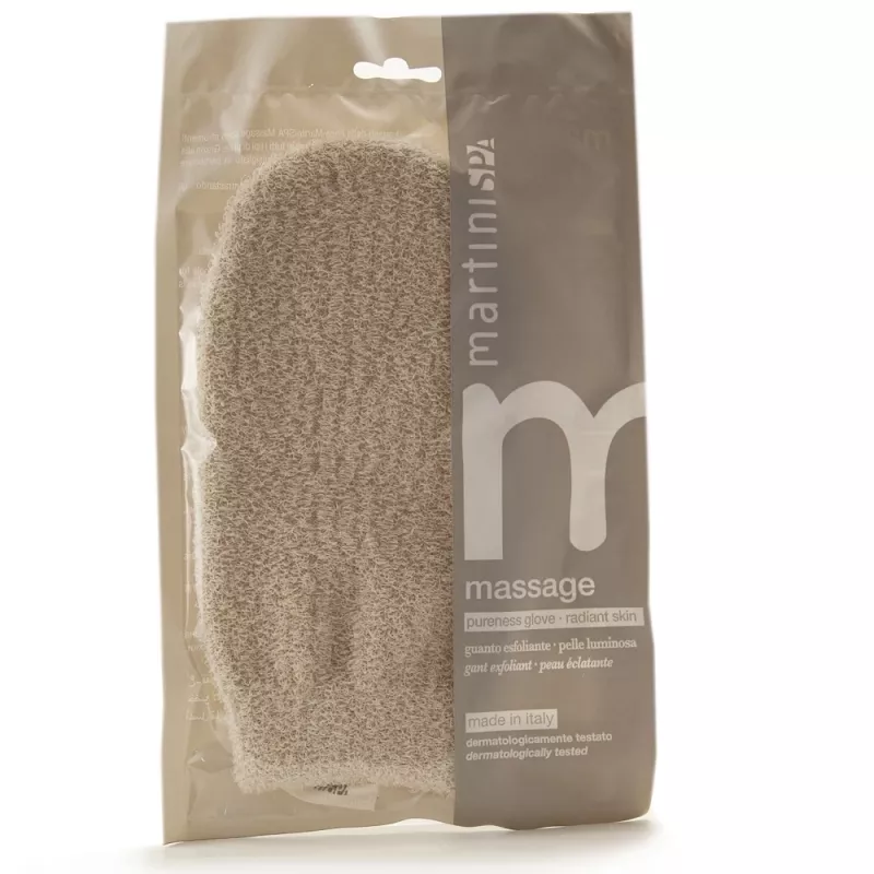 Martini Spa Spun Cedar Mittens Natural - koka apstrādes un pulēšanas dūrainis