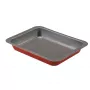 GUARDINI Rossana Taisnstūra Borosilikāta Stikla Cepamtrauks 28 x 22 x 4,7 cm, 2,9 L, Caurspīdīgs
