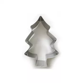 GUARDINI Ziemassvētku eglītes formas kūkas cepešpanna 20 x 13,7 cm, nepiedegoša oglekļa tērauda, antracīta pelēka