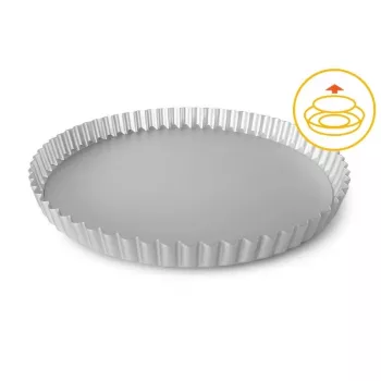 GUARDINI Profesionāla tartes forma ar noņemamu dibenu Ø25x2,5cm