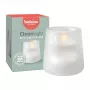 BOLSIUS Clean Light smaržīga stikla svece Ø95x85mm bez smaržas