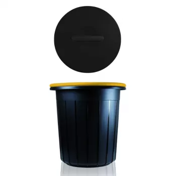 GIOSTYLE Eco Solution 25L pārstrādes tvertne tumši pelēka/dzeltena