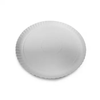 GUARDINI Easy Bake Bio apaļas papīra cepešpannas Ø34cm baltas, 2 gab. komplekts