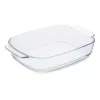 GUARDINI stikla cepamtrauks taisnstūrveida borosilikāta stikls 34x22.5x6 cm / 2.7 L