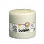 BOLSIUS Mamoth cilindrveida svece ar 3 daktiņām Ø150x150mm bēšā