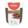BOLSIUS True Scents smaržīga stikla svece Oud Wood Ø97x85mm