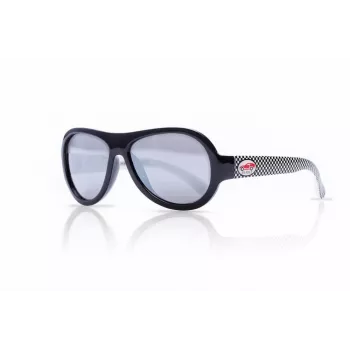SHADEZ Rapid Racer melnas bērnu saulesbrilles, 3-7 gadi