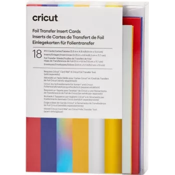 Cricut Insert Cards Foil Celebration R10 karšu komplekts sarkans, zils (2009476)