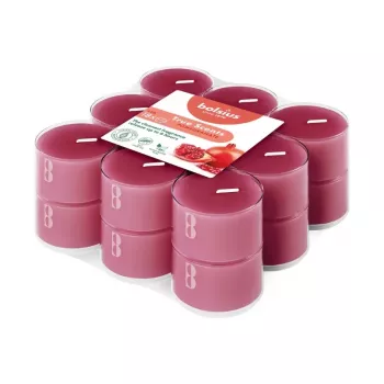 BOLSIUS True Scents granātābolu aromāta tējkarotītes 18 gab.