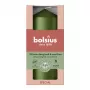 BOLSIUS svece cilindrs Ø120x58mm metāliski zaļa LED svece
