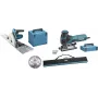 Makita zāģu komplekts MEU029J (SP6000J + 4351FCTJ) - iegremdējamais ripzāģis un elektriskā figūrzāģis ar svārsta kustību, zils/melns