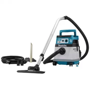 Makita DVC157LZX3 36V LXT bezsuku mitrā un sausā putekļu nosūcējs 15L L-klases AWS tikai korpuss