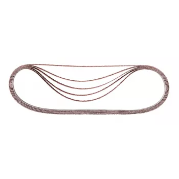 Makita P-43321 slīpēšanas lentu komplekts, 40. graudainība, 533 mm x 13 mm, 5 gabali