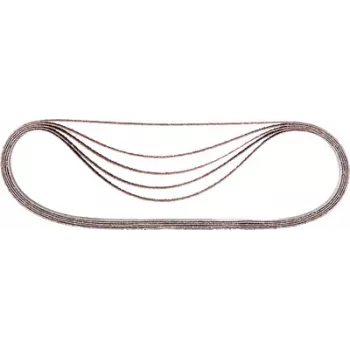 Makita P-43343 slīpēšanas lentu komplekts, 80 graudainība, 533 mm x 13 mm, 5 gabali