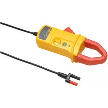 Fluke i410 maiņstrāvas strāvas skava 1-400A, 1mV/A, CAT III 600V, banānu spraudņi, 1,6m kabelis, sarkans/dzeltens 617727