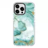 Evelatus Apple iPhone 15 Pro PC+TPU apvalks ar MagSafe - Zils marmors