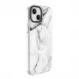 Evelatus Apple iPhone 15 PC+TPU apvalks ar MagSafe Marmora balts