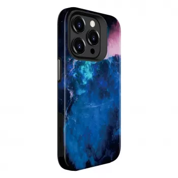 Evelatus Apple iPhone 15 Pro Max bruņu futrālis TPU+PC Galaktikas raksts