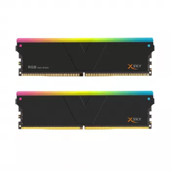 V-Color Manta XSky RGB 16GB DDR5-6000 CL30 EXPO atmiņas modulis, melns