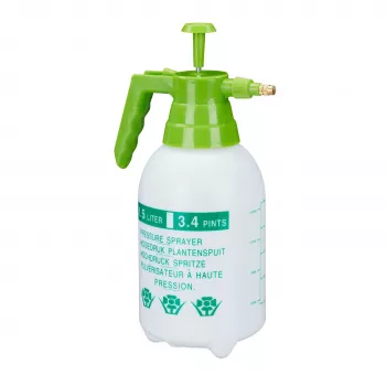 RELAXDAYS sūkņa smidzinātājs, 1,5 L, balts/zaļš