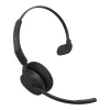 Jabra Evolve3 45 Mono Link 390A vadu ausīs liekams austiņu komplekts Microsoft Teams, USB-A, melns