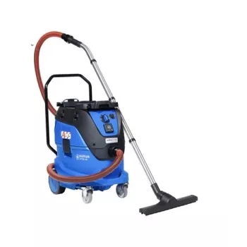 Nilfisk ATTIX 44-2L mitrā un sausā putekļsūcējs, 42 L, 1200 W, Push&Clean, melns/zils