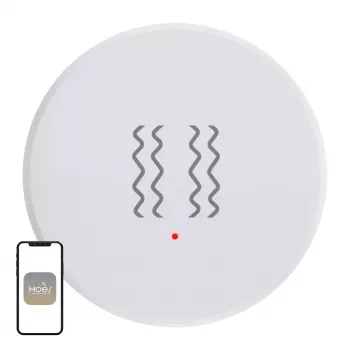 MOES ZSS-S02-VBR-C ZigBee vibrācijas sensors