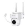 MOES WCM-B66 3MP āra Wi-Fi IP kamera ar AI cilvēka noteikšanu, pilnkrāsu nakts redzamību, pan/griešanu, divvirzienu audio, IP66 laikapstākļu izturību