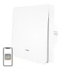 MOES ZS-B-EU1 ZigBee 1 kanāla apgaismojuma slēdzis (nav nepieciešams neitrāls vads, balts)
