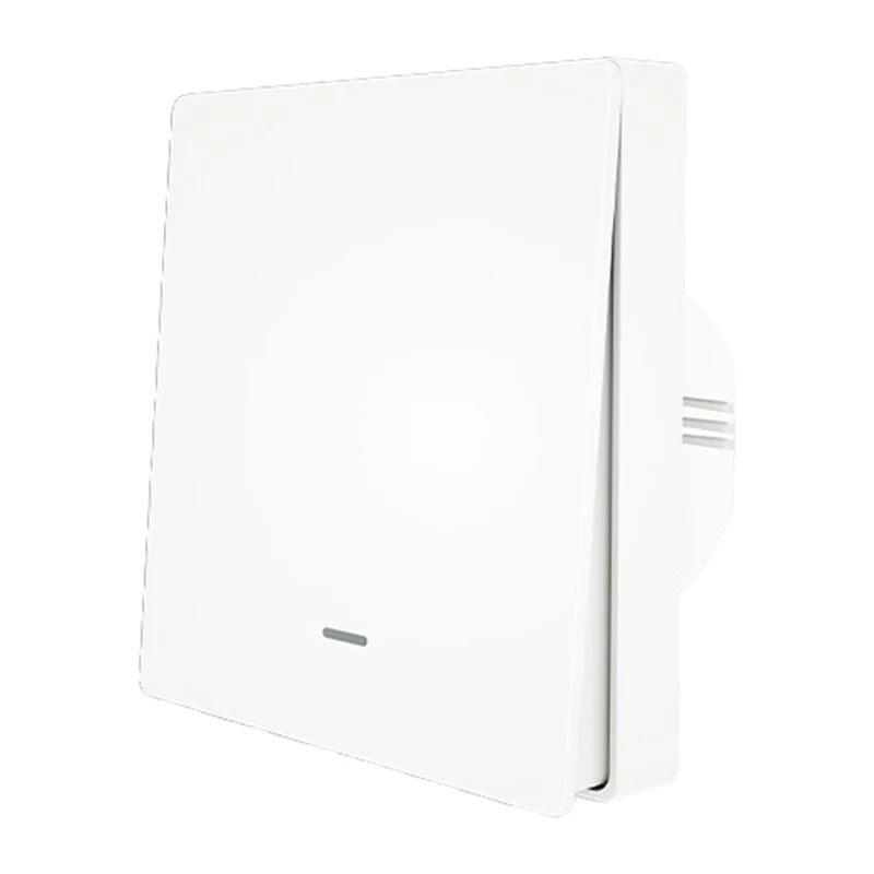 MOES ZS-B-EU1 ZigBee 1 kanāla apgaismojuma slēdzis (nav nepieciešams neitrāls vads, balts)