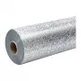 HTVRONT Glitter termiskā pārneses plēve, 30,5 cm x 90 cm (sudraba)