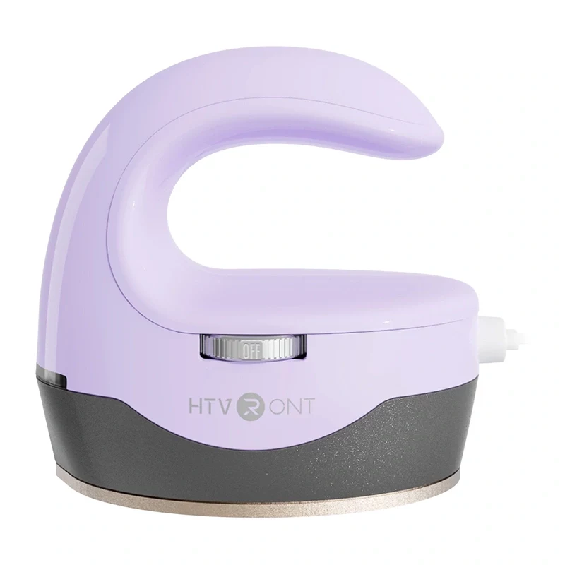 HTVRONT HPM02 Mini4 Siltuma pārneses prese (purpura) - 2,6 x 4,4 collu keramikas pārklājuma plāksne, 3 temperatūras līmeņi, automātiska izslēgšanās