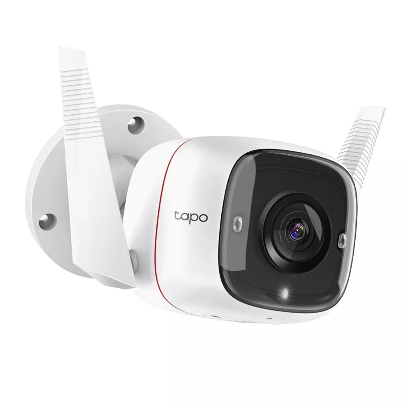 TP-Link Tapo C310 āra drošības kamera, 3MP, IP66, nakts redzamība, divvirzienu audio