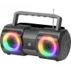 Defender BeatBox 20 Bluetooth skaļrunis 20W ar apgaismojumu, mikrofonu, FM, USB, TF
