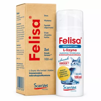 Scanvet Felisa pret matu kamoliem gels kaķiem, 100 ml