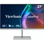 ViewSonic VP2766-2K-W 27 inch QHD IPS 120Hz USB-C dokstacijas monitors, balts