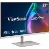 ViewSonic VP2766-2K-W 27 inch QHD IPS 120Hz USB-C dokstacijas monitors, balts