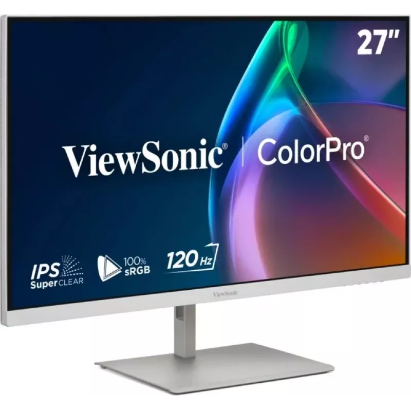 ViewSonic VP2766-2K-W 27 inch QHD IPS 120Hz USB-C dokstacijas monitors, balts