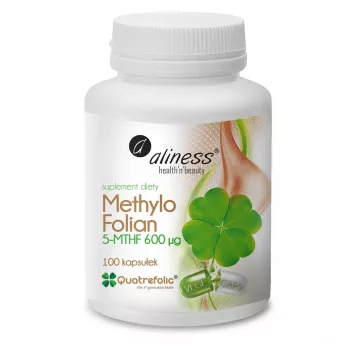 Aliness MethyloFolian 600 mcg 100 VEGE kapsulas