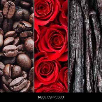 Millefiori White Rose Espresso ventilācijas klipša auto gaisa atsvaidzinātājs