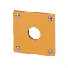 Eaton M22-EY1 montāžas plāksne, dzeltena, alumīnija, IP65, 72 x 72 mm 216542