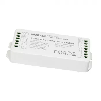 Synergy 21 LED kontrolleris AMP-Serie 4 kanālu pastiprinātājs MiLight/MiBoxer (PA4)