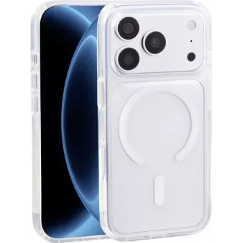Renkforce iPhone 18 Pro aizmugures vāciņš caurspīdīgs, MagSafe saderīgs, induktīvā uzlāde RF-7576222