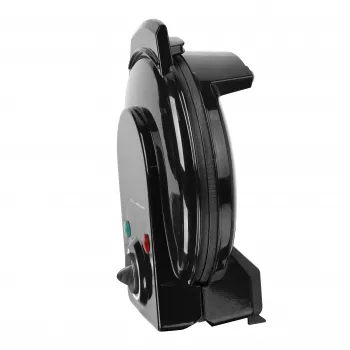 EMERIO WM-131149 vafeļu panna ar nepiedegošu pārklājumu, bez BPA, melna