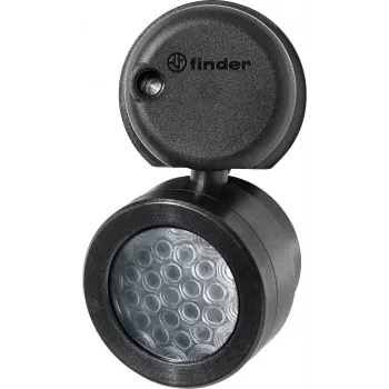 Finder 18.71 kustības detektors, 230 V AC, 1 NO, 180°, 12 m, IP54 18.71.8.230.0002
