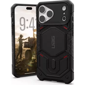 UAG Urban Armor Gear Monarch Pro MagSafe vāciņš Apple iPhone 18 Pro Max/17 Pro Max - Kevlar melns 114568113940